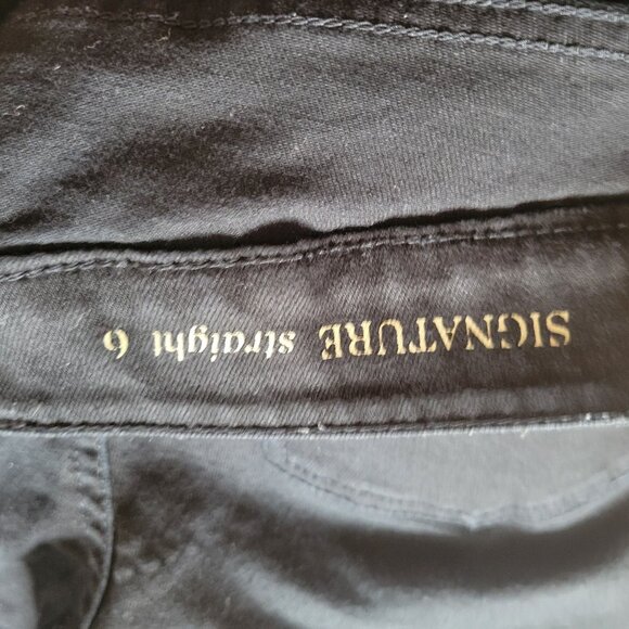 Talbots Signature Slimming 6 Black Straight Leg Jeans For Women - Picture 4 of 5